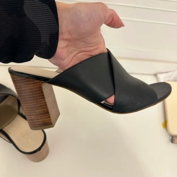 Cole Haan Leather Sandals 4" size 10.5 - Picture 8 of 10